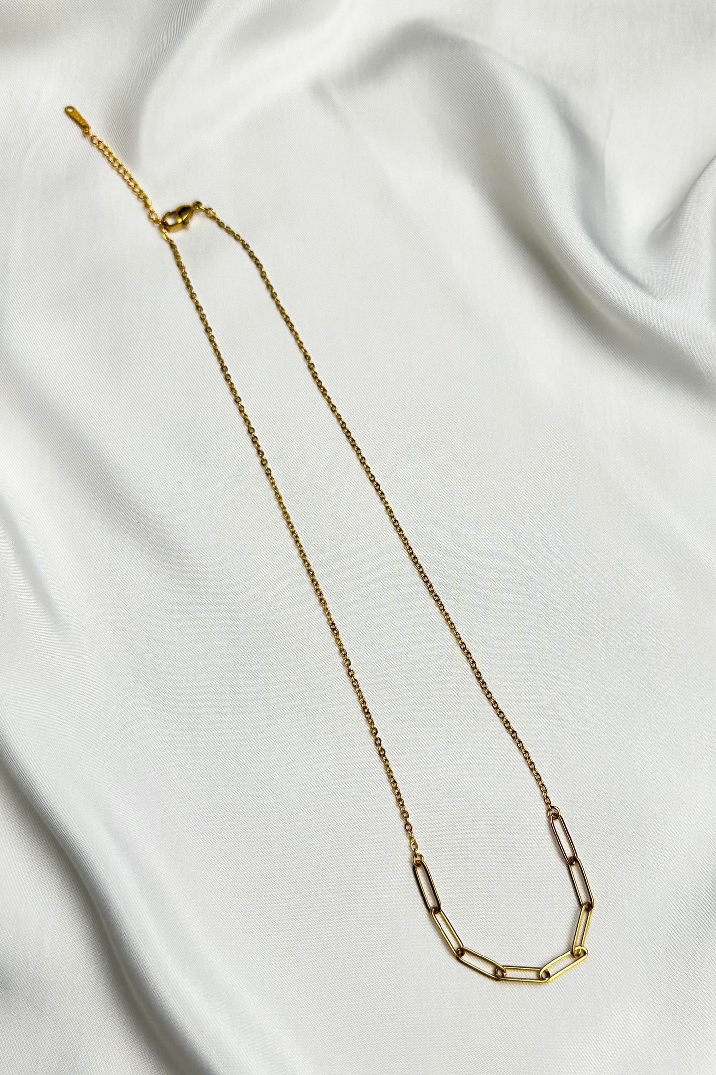 Geometric Line Necklace