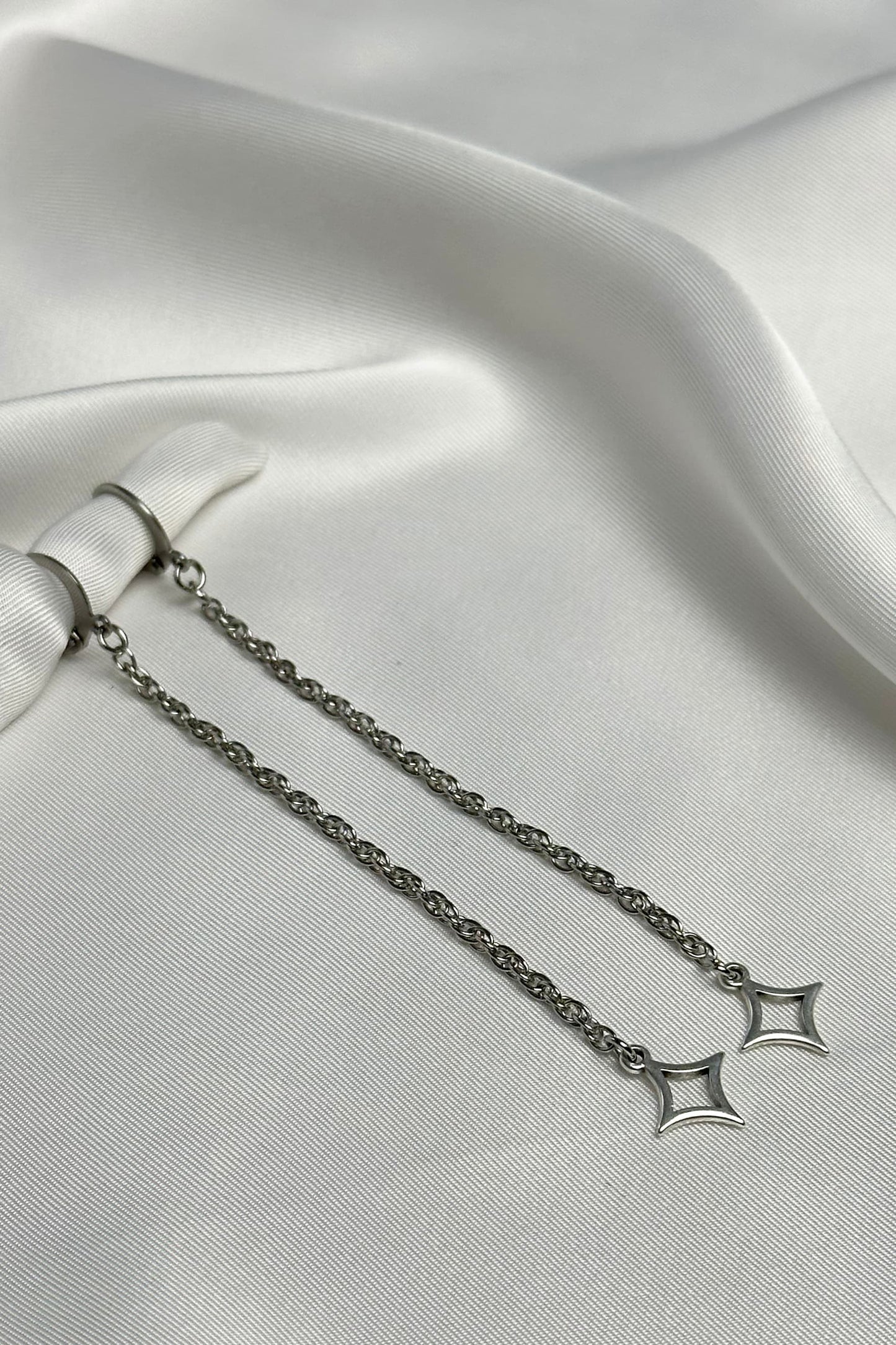 Star Long Pair Earrings