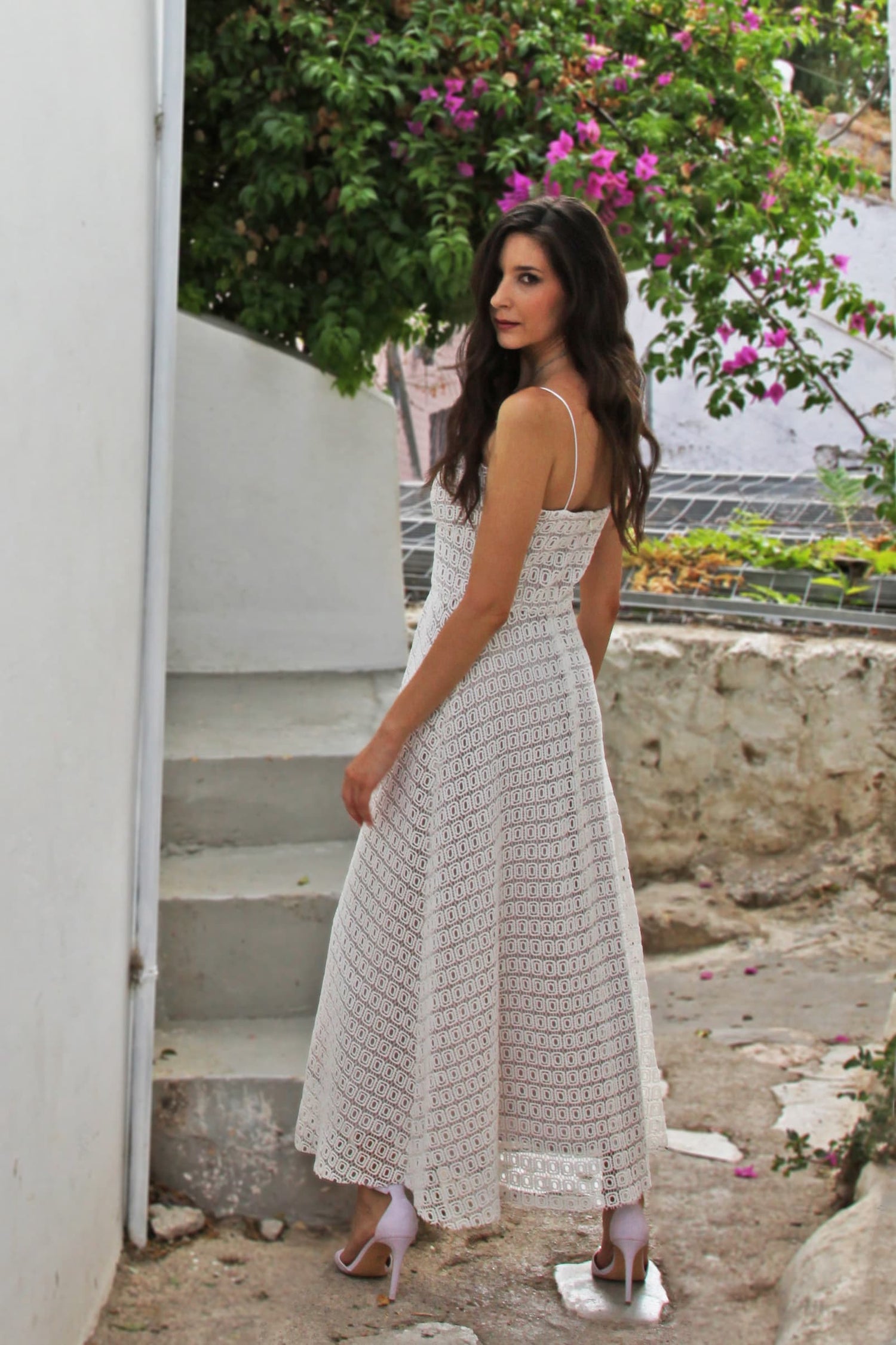 Reese Cotton Lace Dress Katerina Bati Reese Cotton Lace Dress Katerina Bati