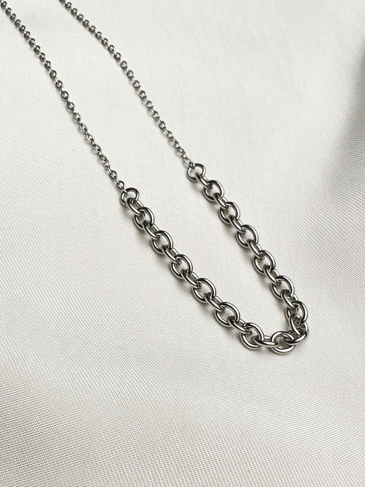 DNA Silver Necklace