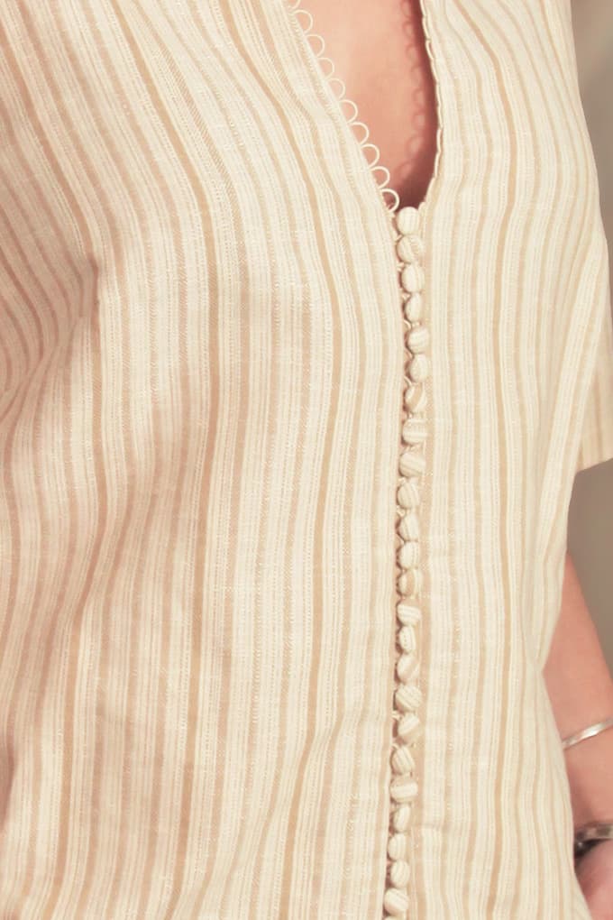 Remi Cotton Striped Shirt