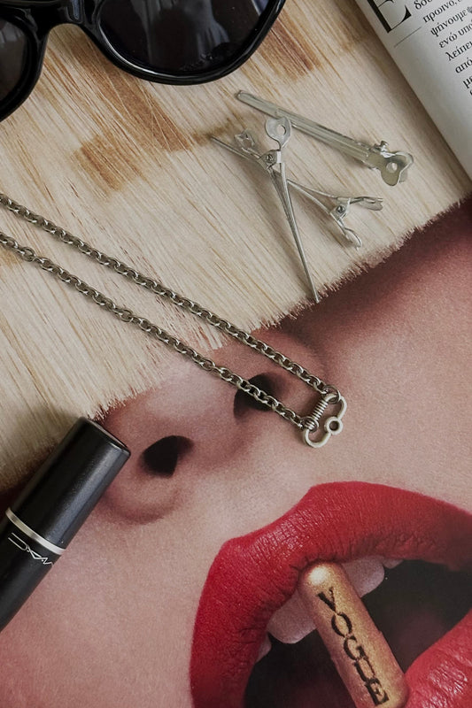 Bolt Silver Necklace