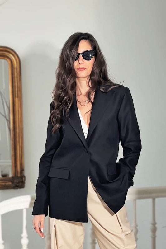 Elliana Black Blazer